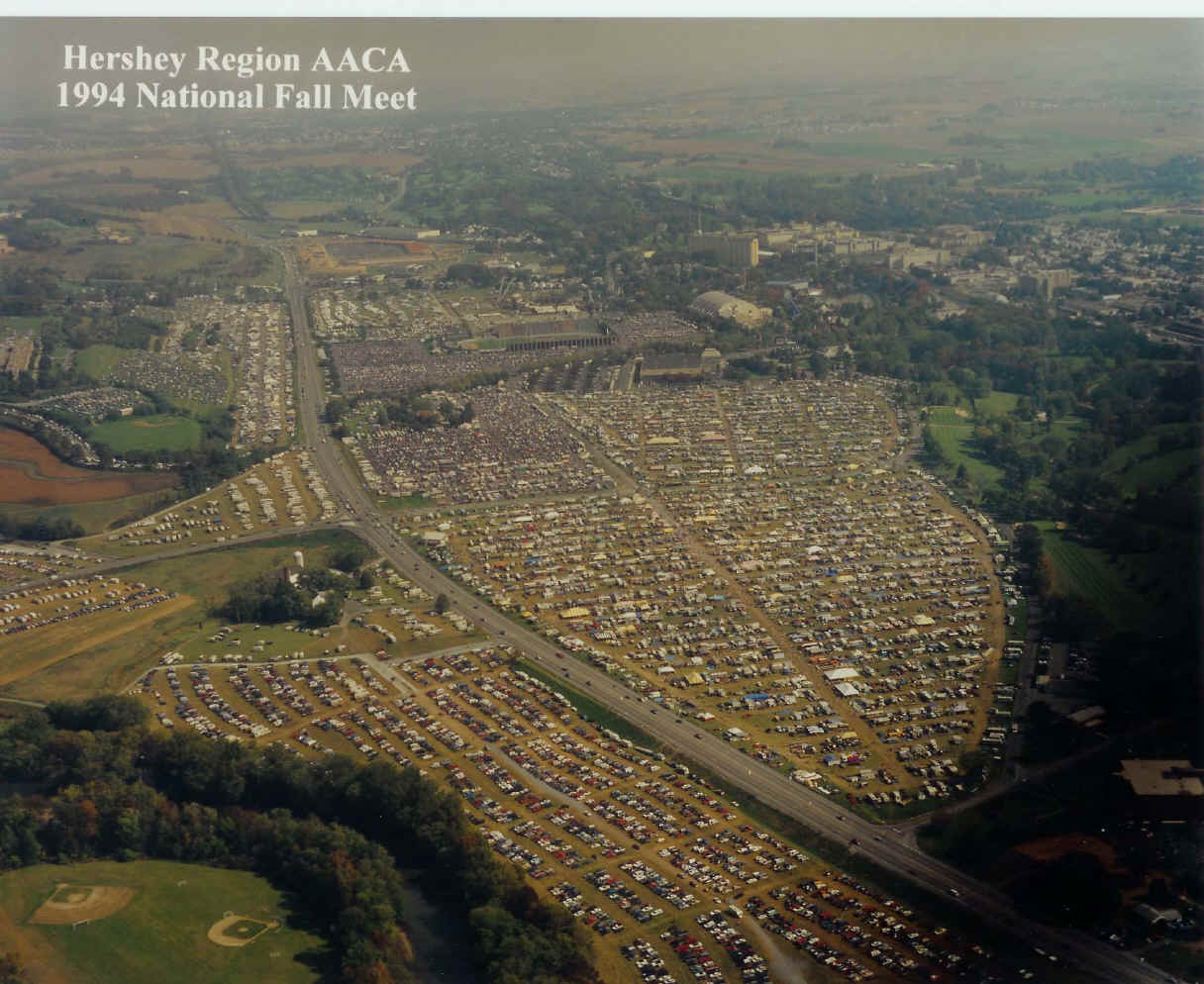 Hershey Region AACA Fall Meet Maps & Information